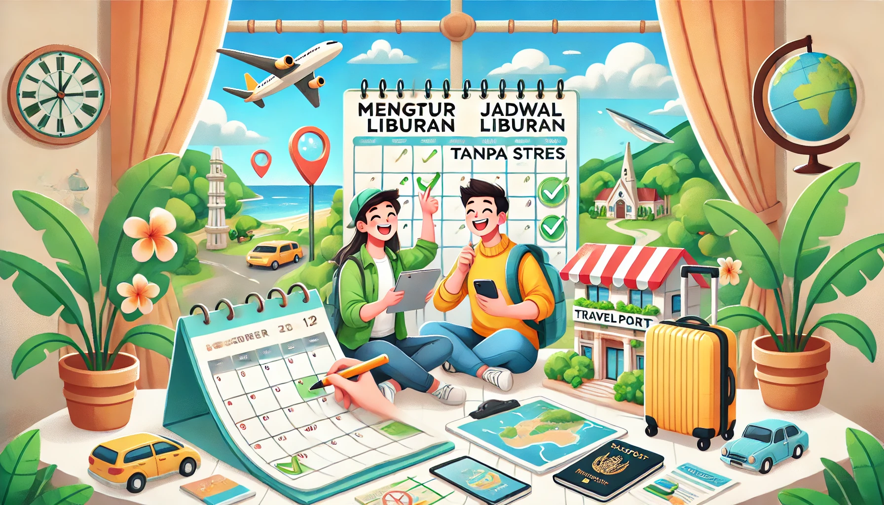 Mengatur Jadwal Liburan Tanpa Stres