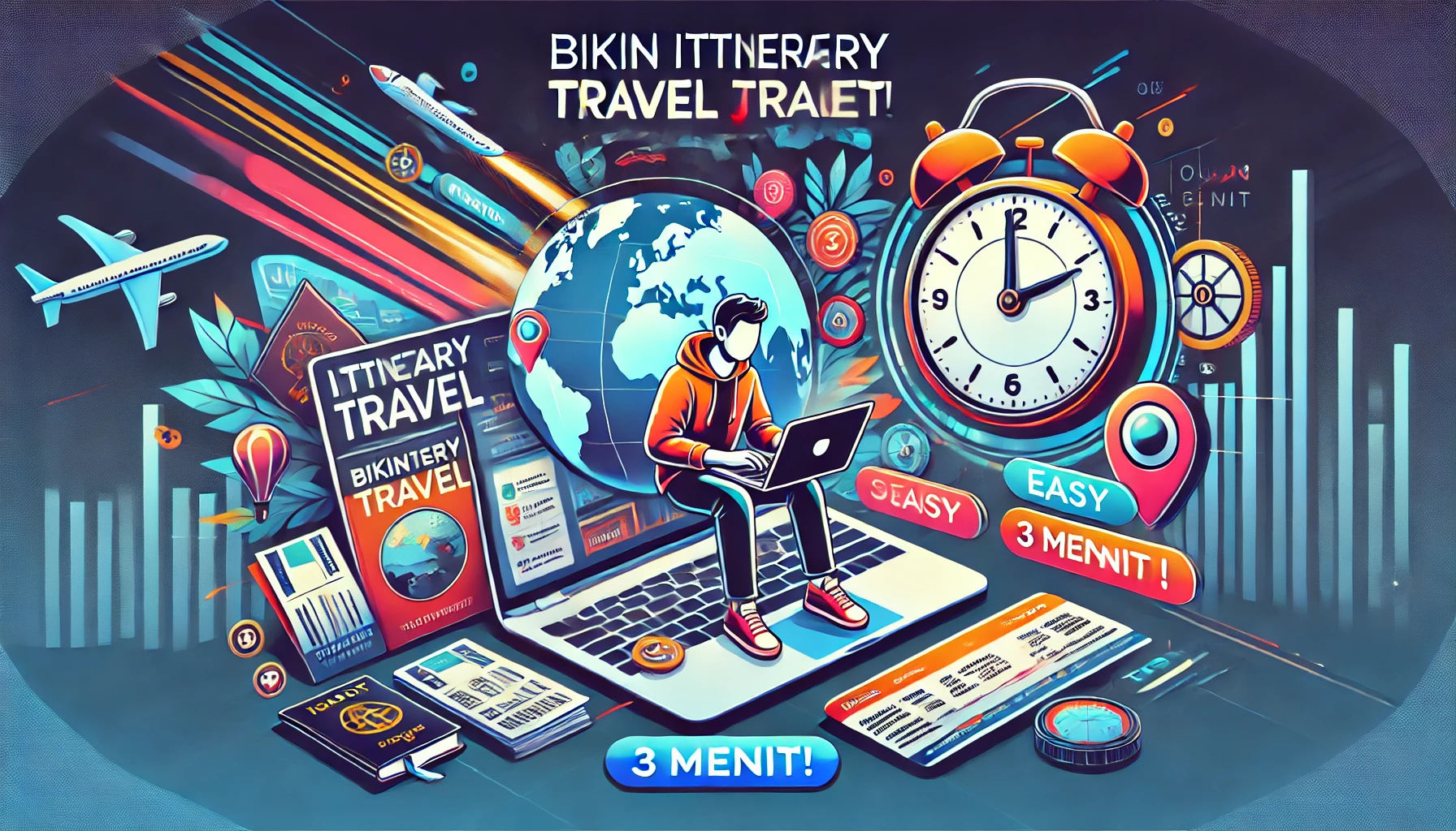 Bikin Itinerary Travel 3 Menit!