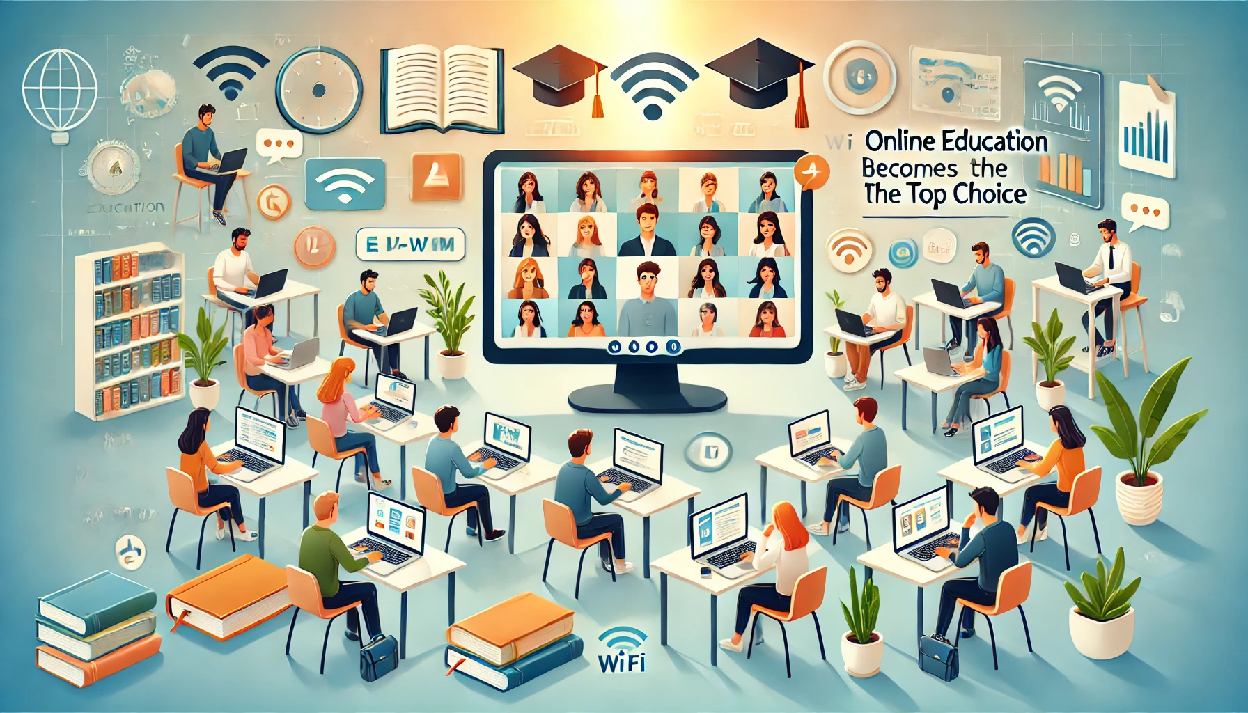 Edukasi Online Jadi Pilihan Utama