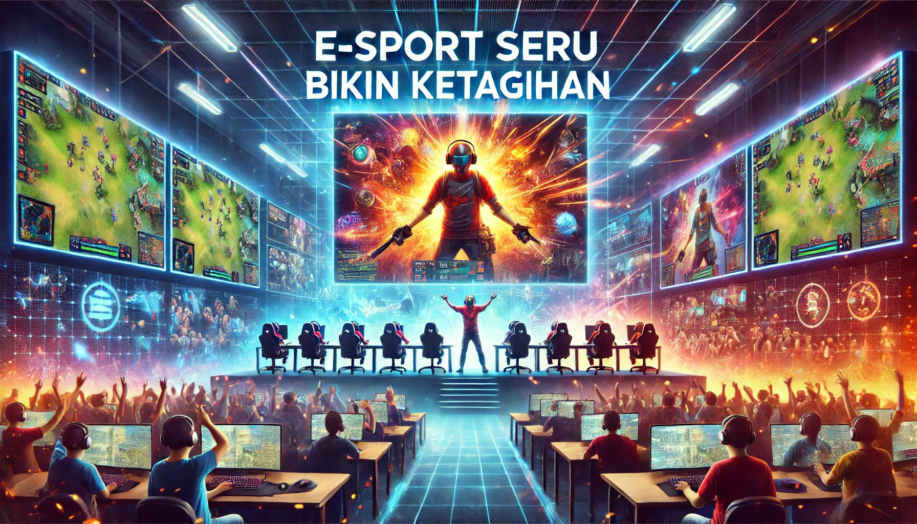 E-sport Seru Bikin Ketagihan