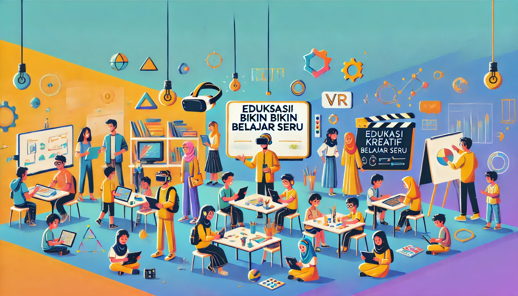 Edukasi Kreatif Bikin Belajar Seru