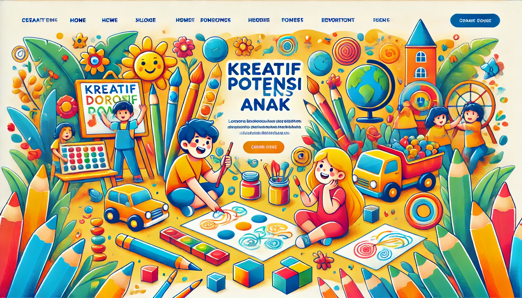 Kreatif Dorong Potensi Anak