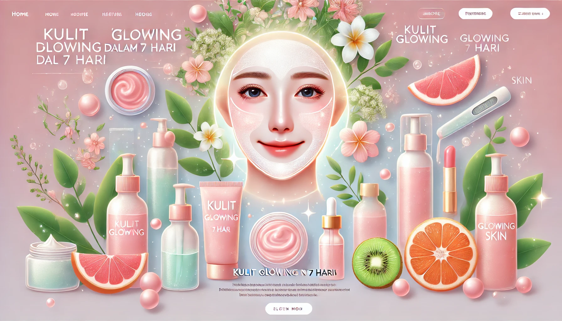 Kulit Glowing Dalam 7 Hari