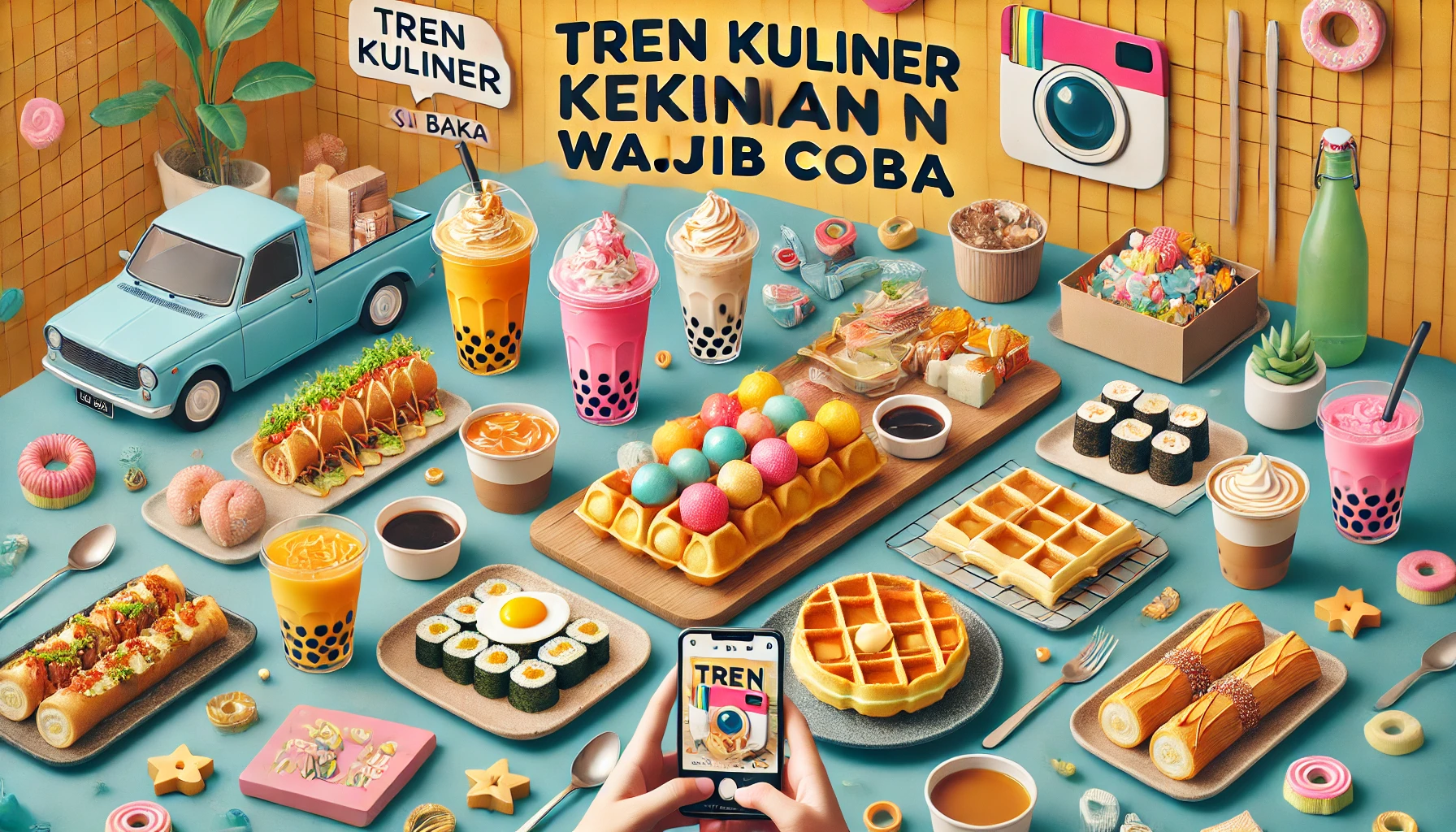 Tren Kuliner Kekinian Wajib Coba