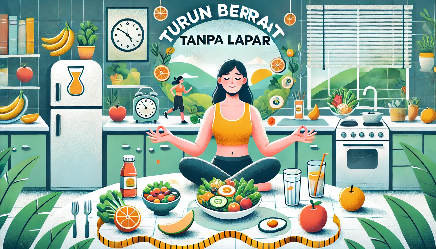 Turun Berat Badan Tanpa Lapar