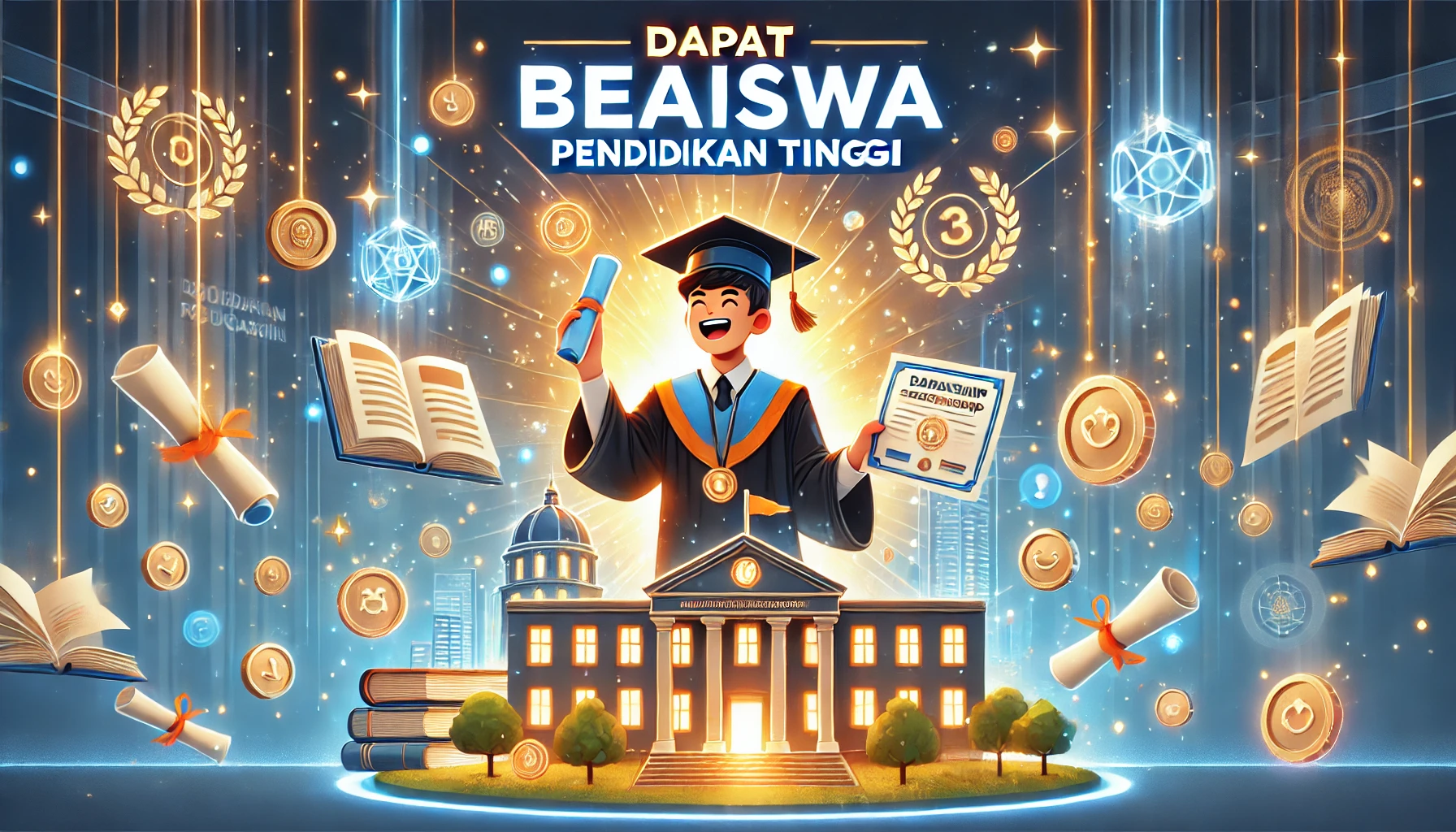 Dapat Beasiswa Pendidikan Tinggi