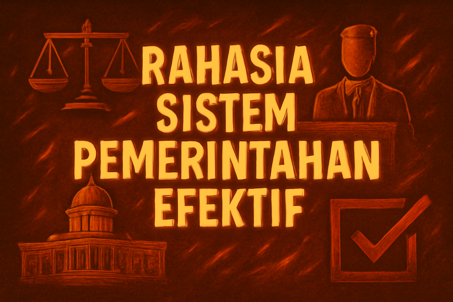 Rahasia Sistem Pemerintahan Efektif