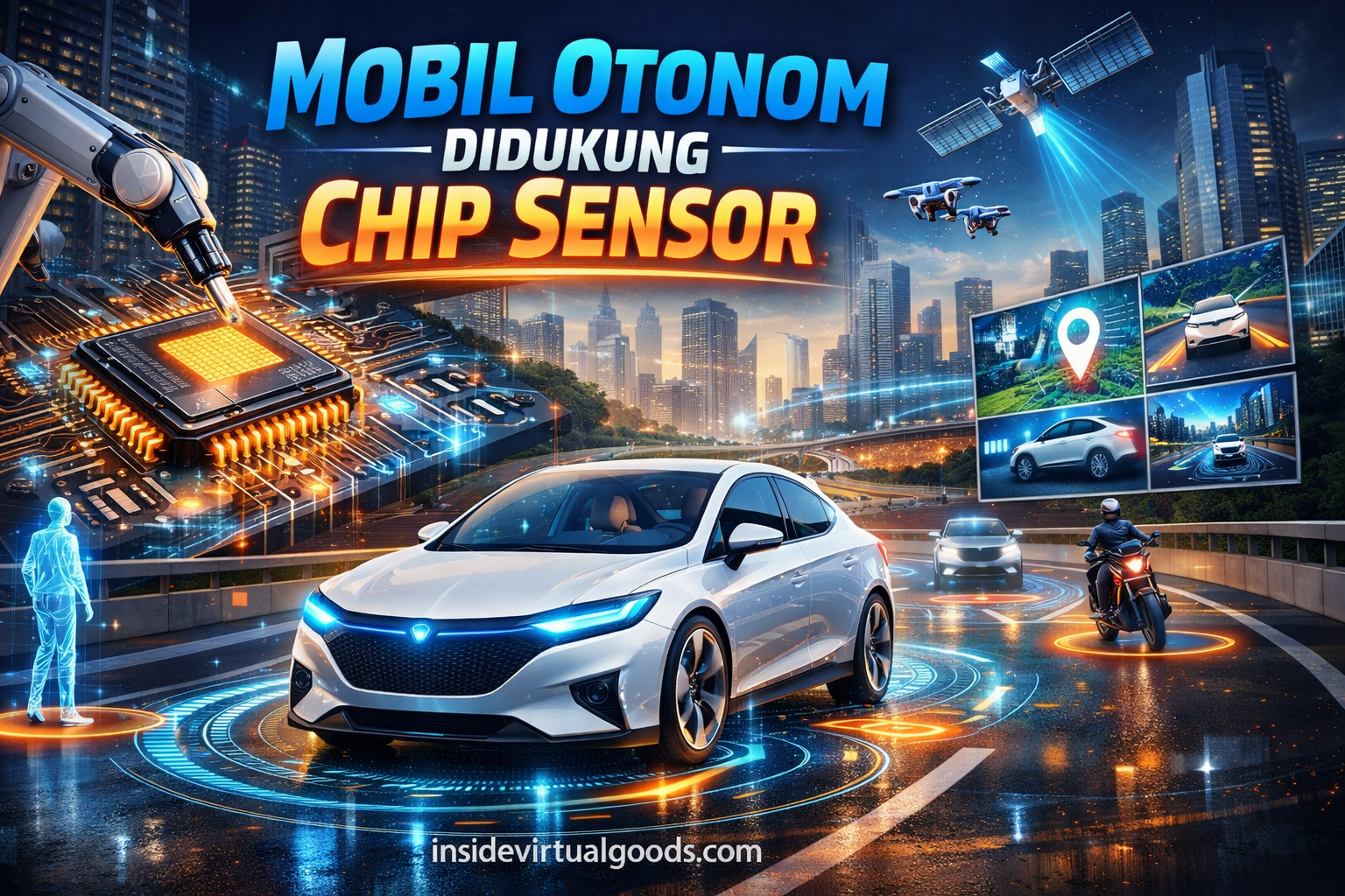 Mobil Otonom Didukung Chip Sensor 4 Mobil Otonom Didukung Chip Sensor