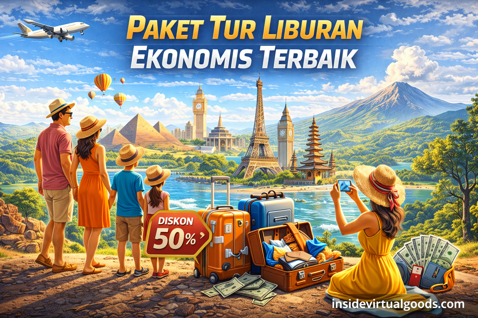 Paket Tur Liburan Ekonomis Terbaik 3 Paket Tur Liburan Ekonomis Terbaik
