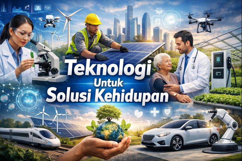 Teknologi Untuk Solusi Kehidupan 1 Teknologi Untuk Solusi Kehidupan