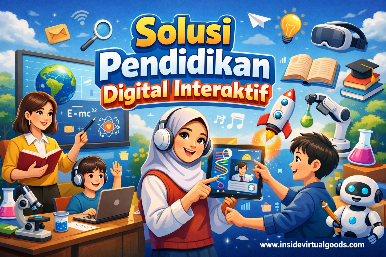 Solusi Pendidikan Digital Interaktif