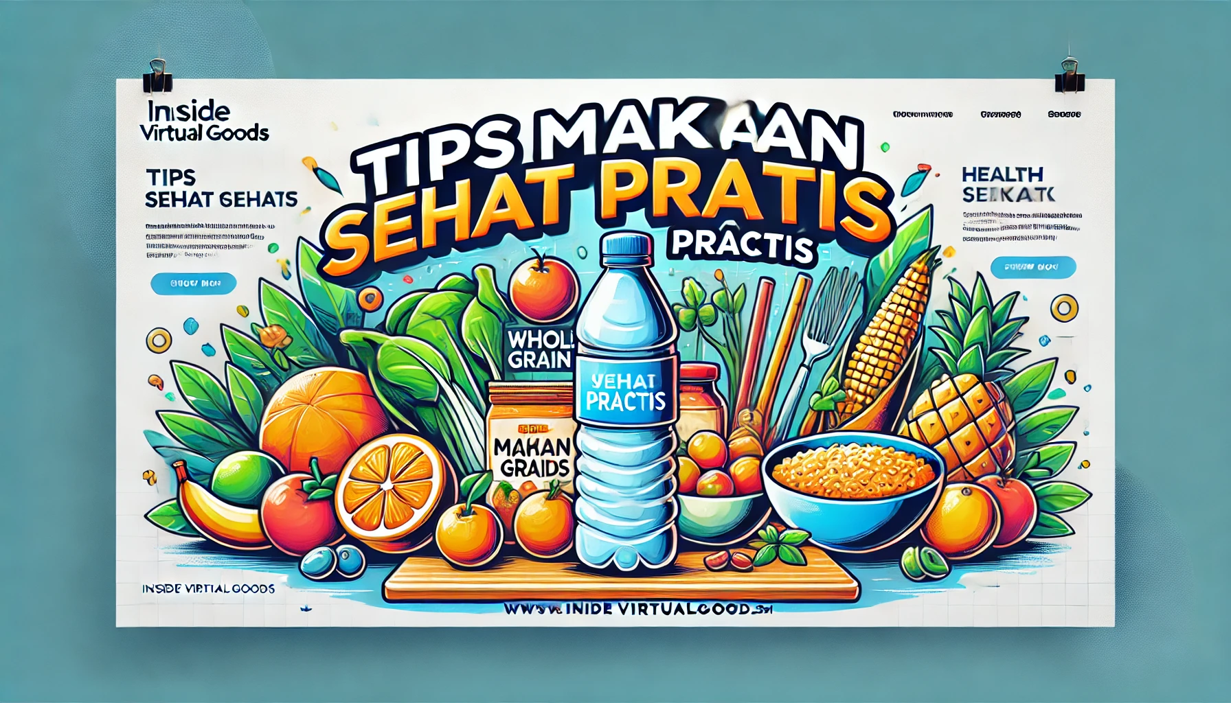 Tips Makanan Sehat Praktis 1 Tips Makanan Sehat Praktis