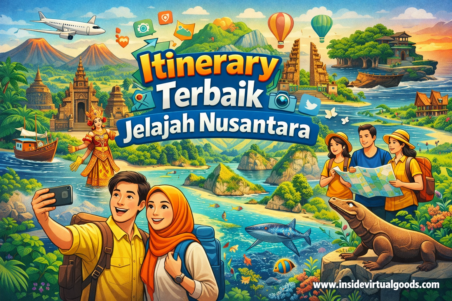 Itinerary Terbaik Jelajah Nusantara
