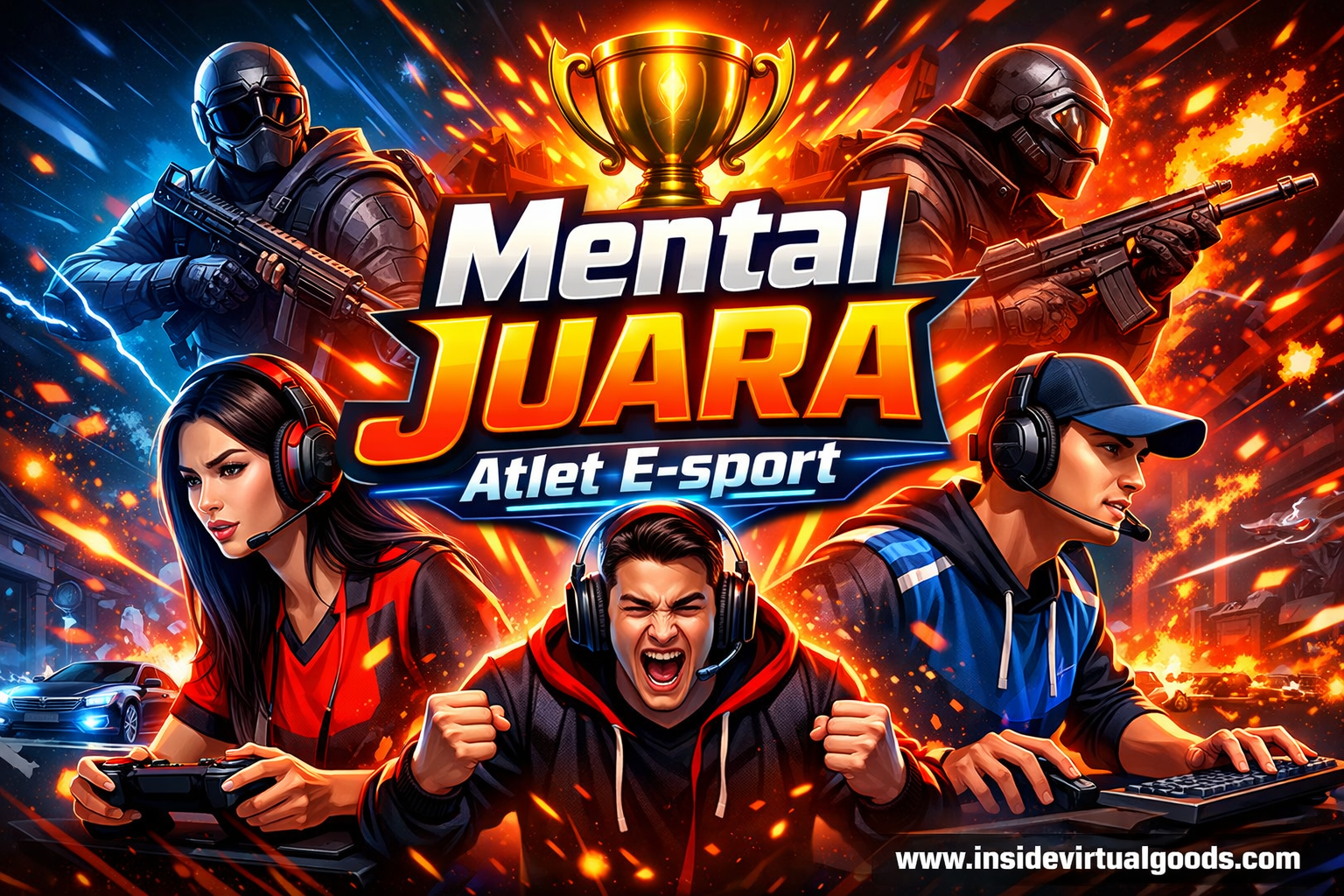 Mental Juara Atlet E-sport