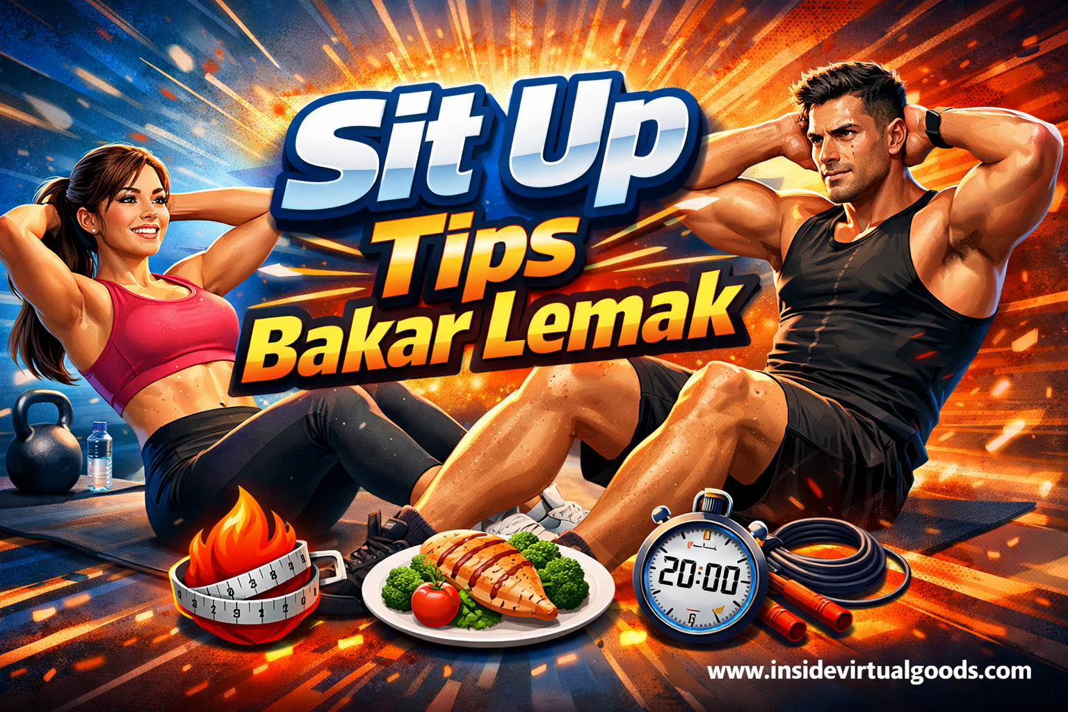 Sit Up Tips Bakar Lemak 1 Sit Up Tips Bakar Lemak