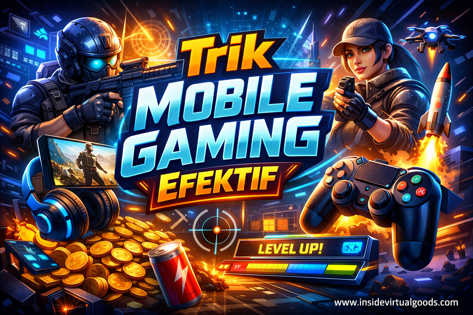 Trik Mobile Gaming Efektif